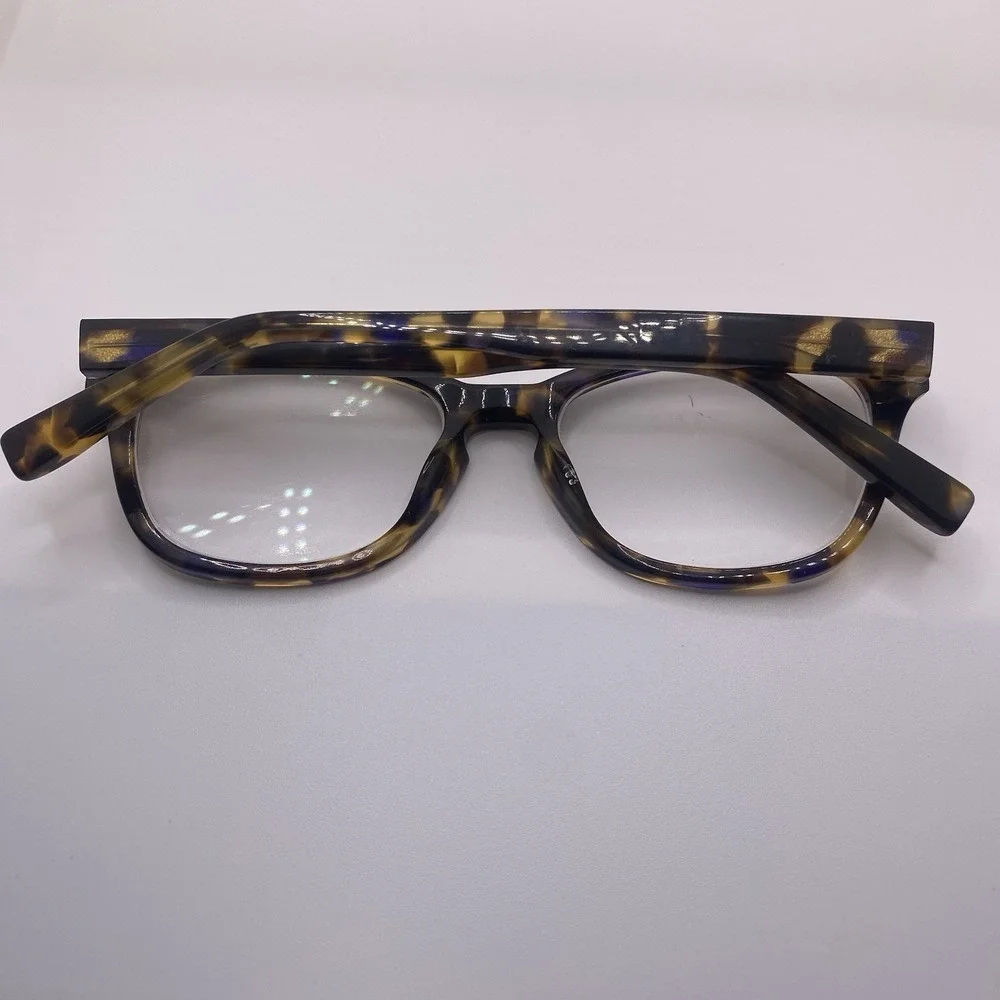 Warby Parker Eyeglasses FRAME ONLY Finch-252 52-18-140 Brown Tortoise 834